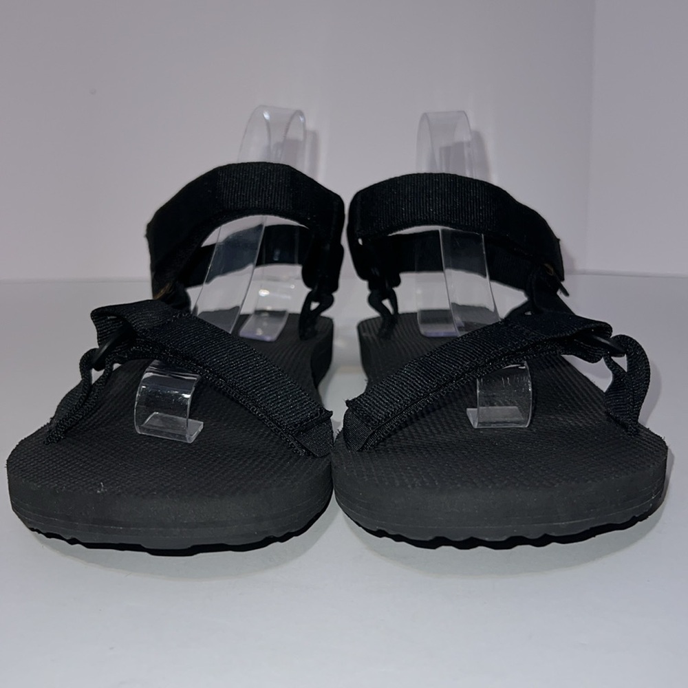 Teva Men’s Black Beach Sandals Size 13 - Picture 3 of 9